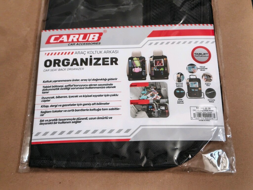 OTO KOLTUK ARKASI ORGANİZER - 3