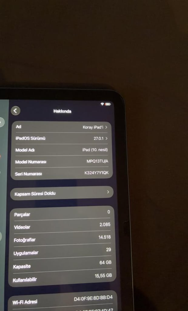 iPad 10.Nesil - 16