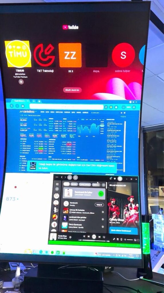 Samsung 55 İnç Multimedia Smart Monitör - 5
