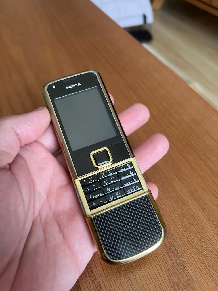 NOKİA 8800 ARTE GOLD ÇİN PARÇA NİYETİNE DEKORLUK PİL YOK KAYITSIZ - 2