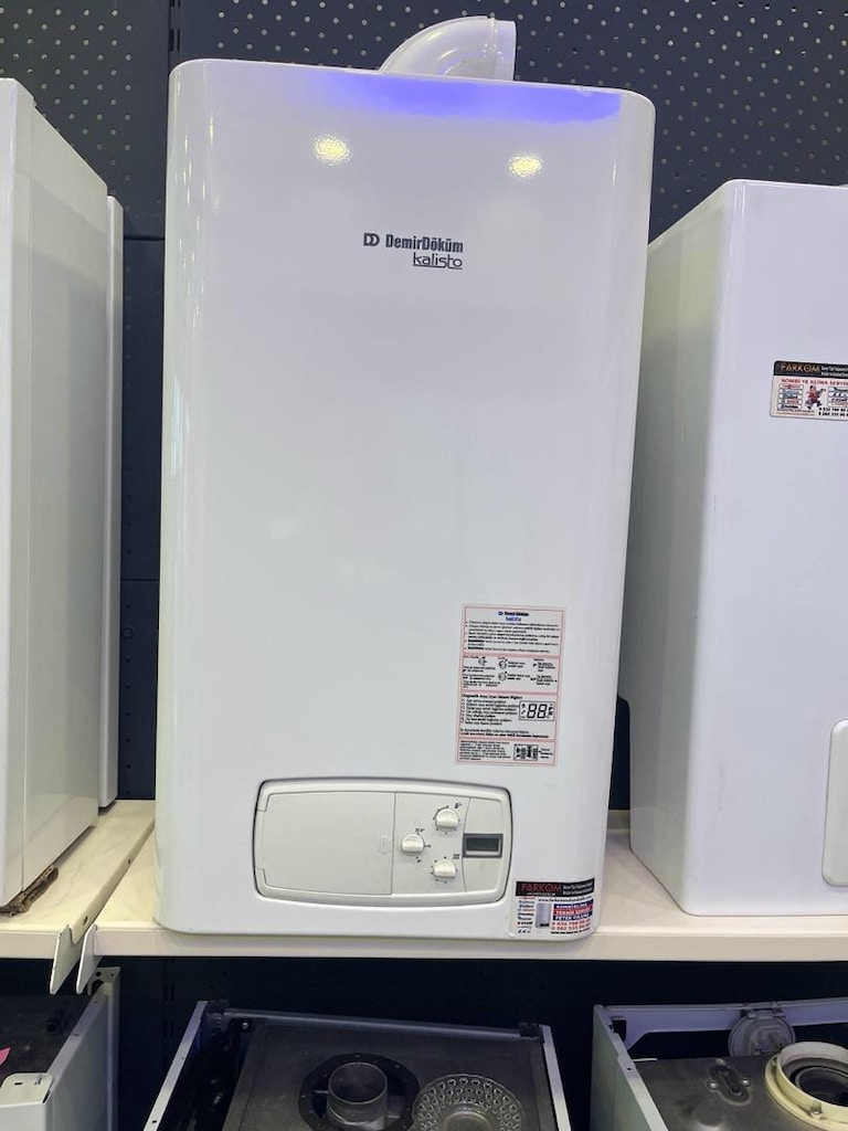 Demirdöküm 24 kw hermetik kombi.6 ay garanti