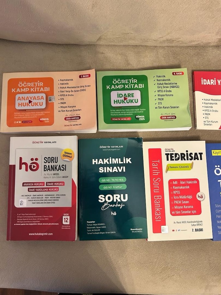 İDARİ HAKİMLİK/HAKİMLİK/KPSS KONU ANLATIMI, SORU BANKASI,7’Lİ DENEME - 3