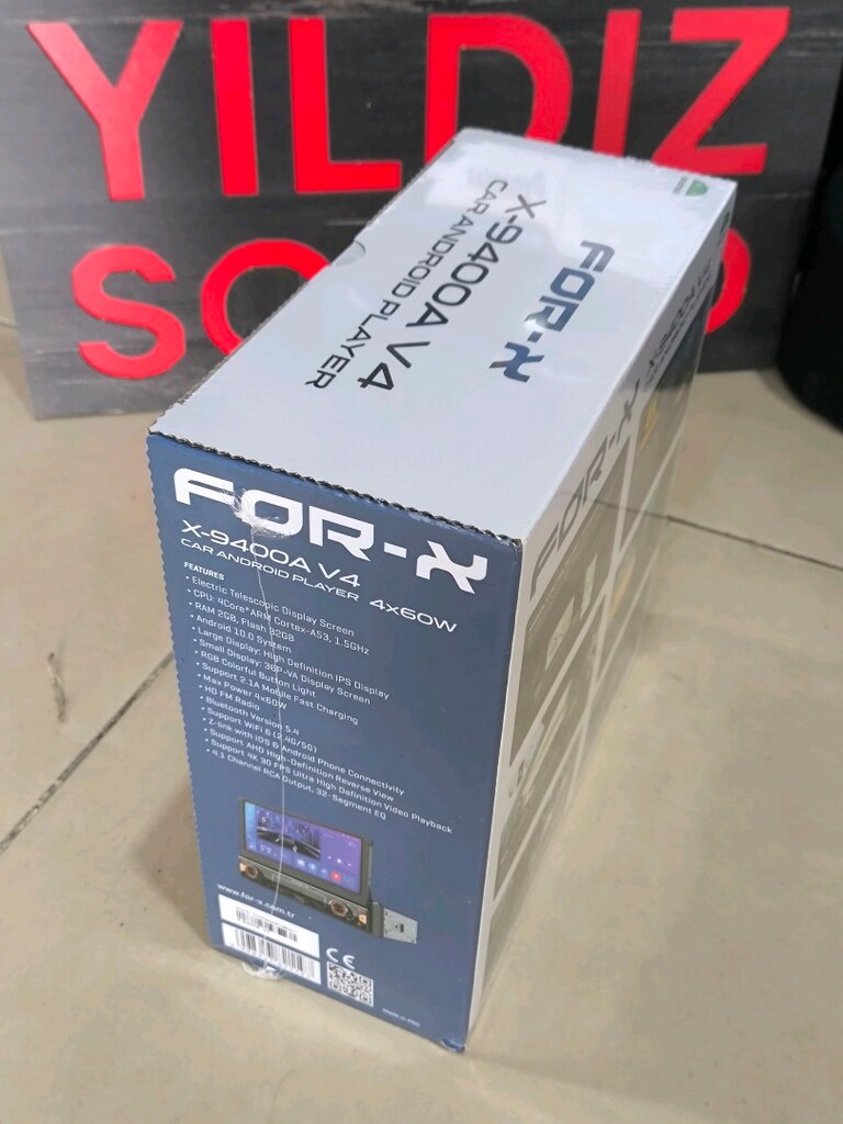For-x 9400A v4 Android İndash Oto Teyp SİFİR - 5