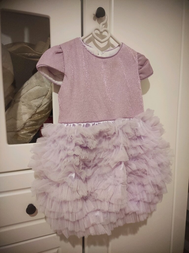 La Mabelle tütülü bebek elbise - 3