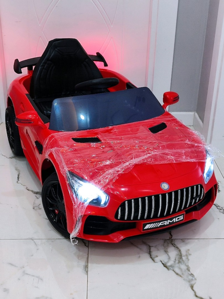 SIFIR 2 YIL GARANTİLİ MERCEDES KUMANDALI 12VOLT ÇİFT MOTOR AKÜLÜ ARABA - 4