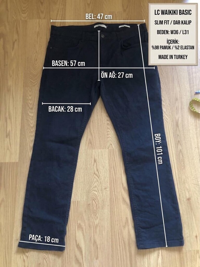LCW LACİVERT OKUL PANTOLON - 4