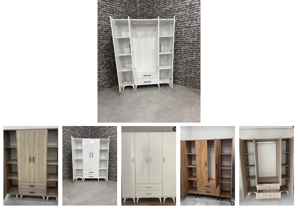 4 kapaklı elbise dolabı jqspznzrbr - 6