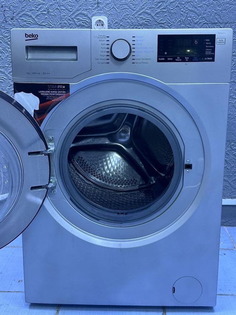 BEKO 9 KG YENİ NESİL A+++ SORUNSUZ GRİ ÇAMAŞIR MAKİNESİ - 2