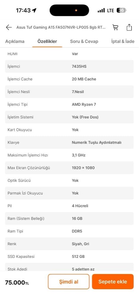 Gaming Laptop ve Ekipmanları - 7