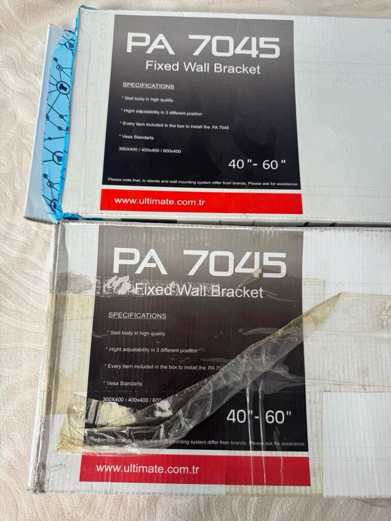 Sıfır Ultimate PA 7045 Sabit TV Duvar Askı Aparatı (40" - 60" Uyumlu) - 4