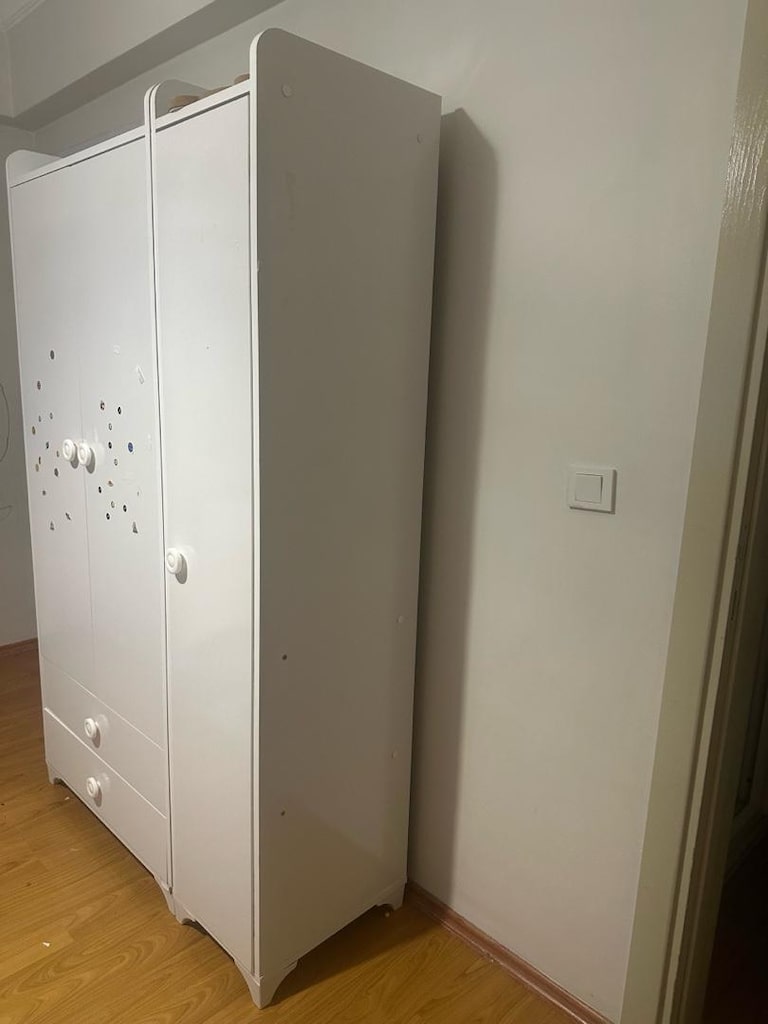 3 kapaklı çekmeceli çocuk gardırobu - 2