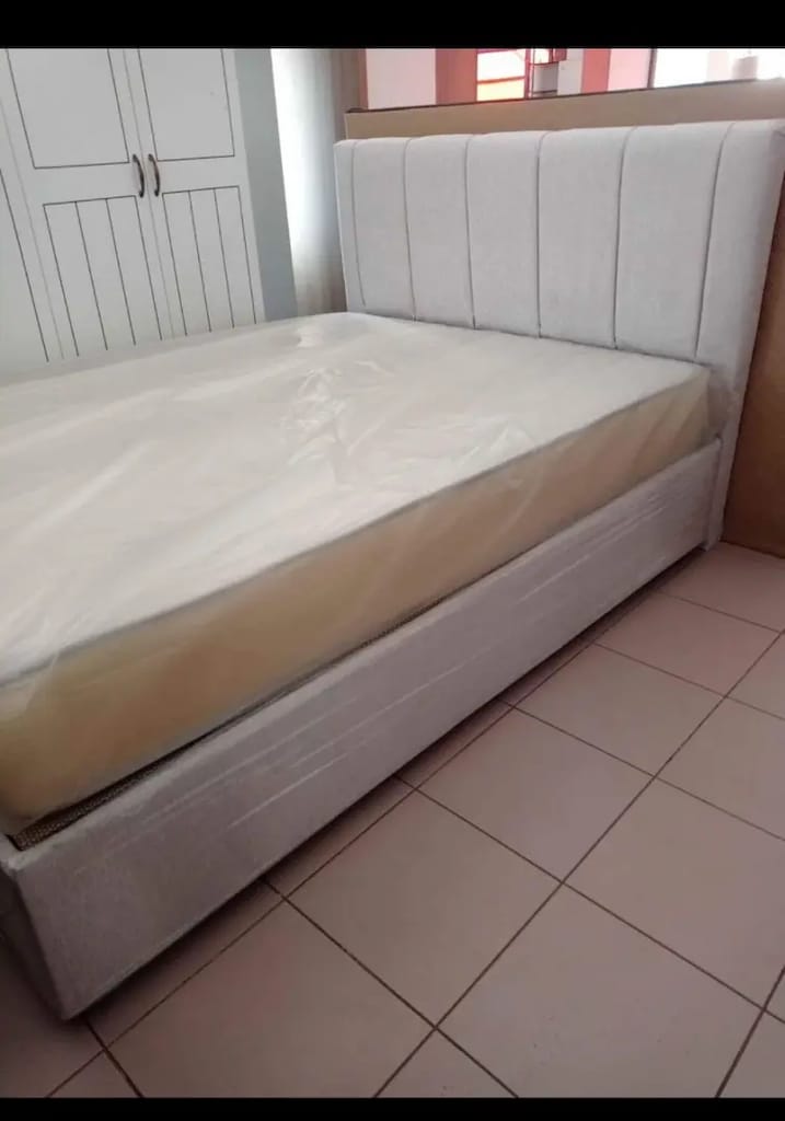 Sıfır çift kişilik baza başlık yatak - 2