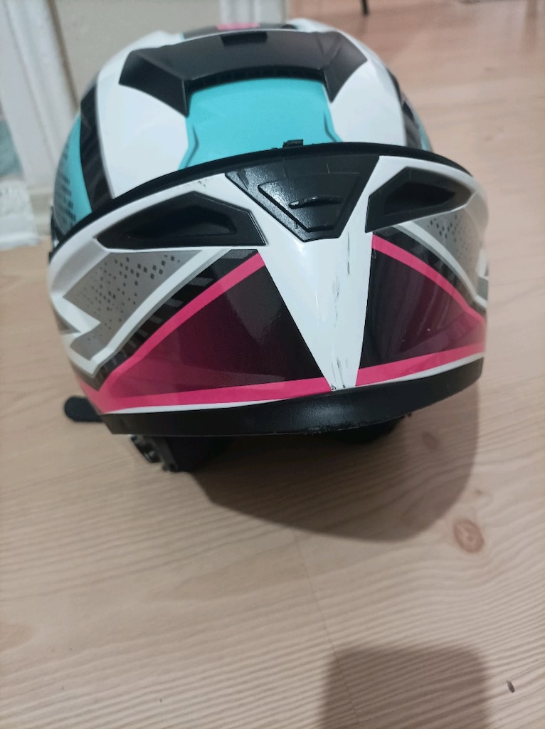 wosen güneş gözlüklü çene açılır kask kadın - 13