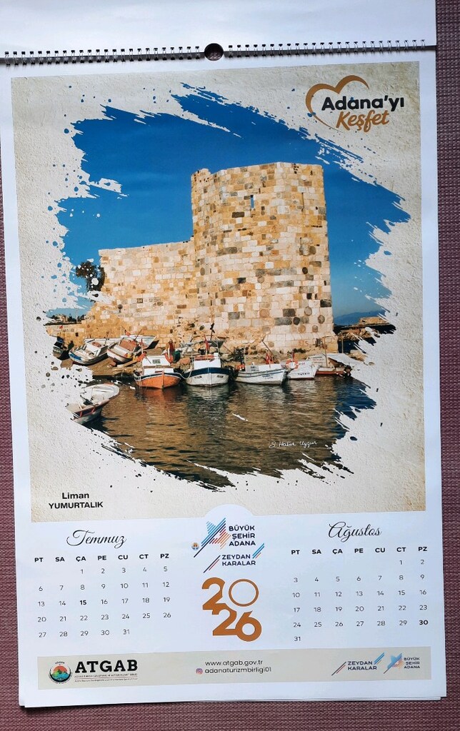 2026 YILI DUVAR TAKVİMİ - 2