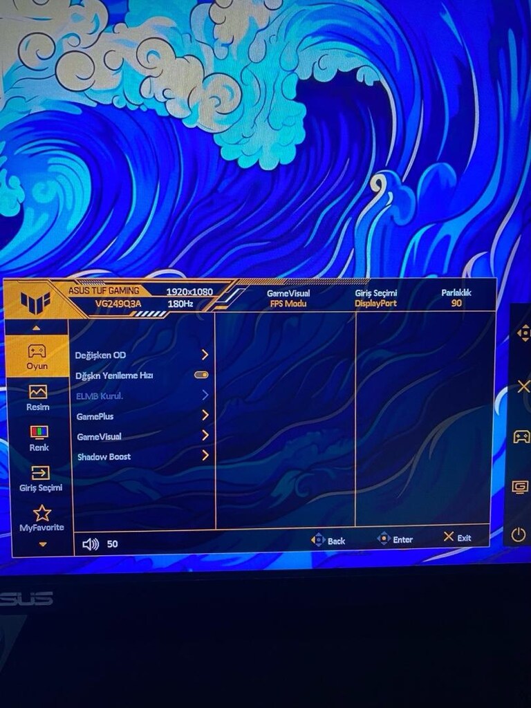 ASUS 180HZ MONİTÖR DP GİRİŞİ ÇALIŞMIYOR - 2