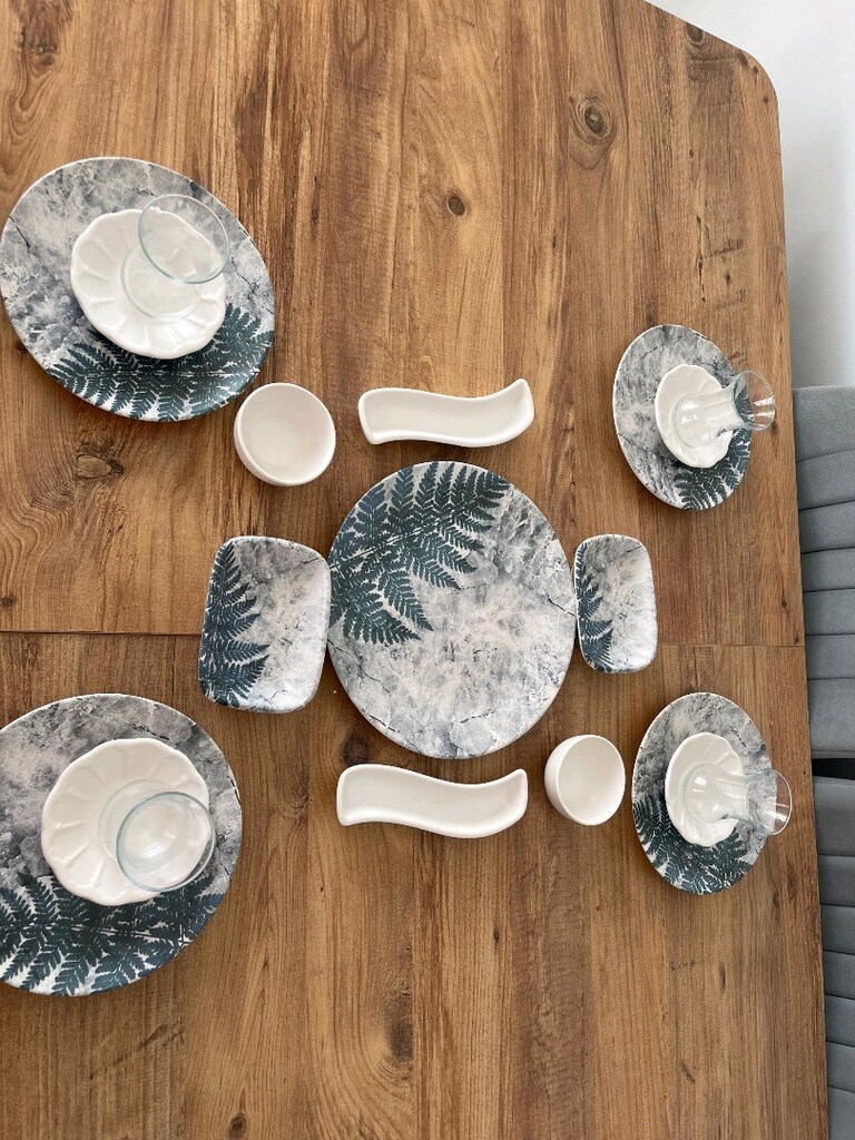 Keramika 4 Kişilik 19 Parça Seramik Kahvaltı Takımı - 8