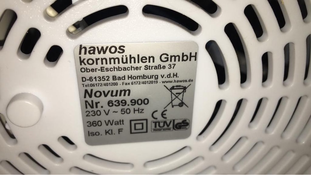 Hawos Novum Elektrikli Taş Değirmen