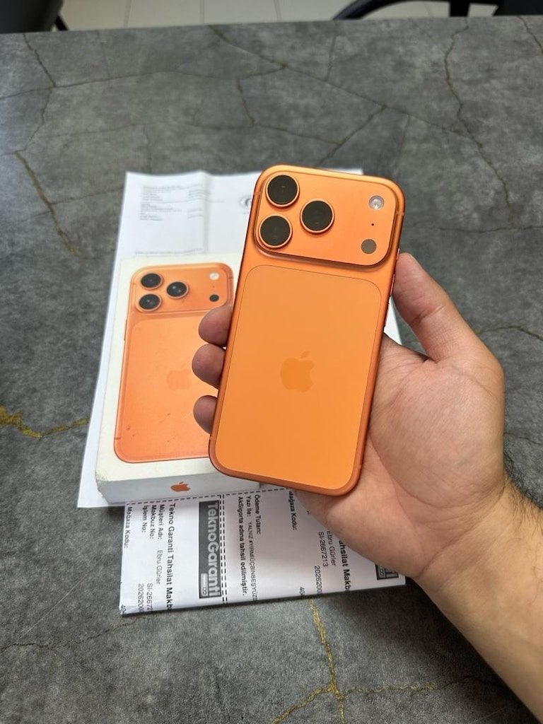 iPhone 17 Pro yurtiçi kutulu faturalı 22 ay garantili 2 yıl kaskolu - 5