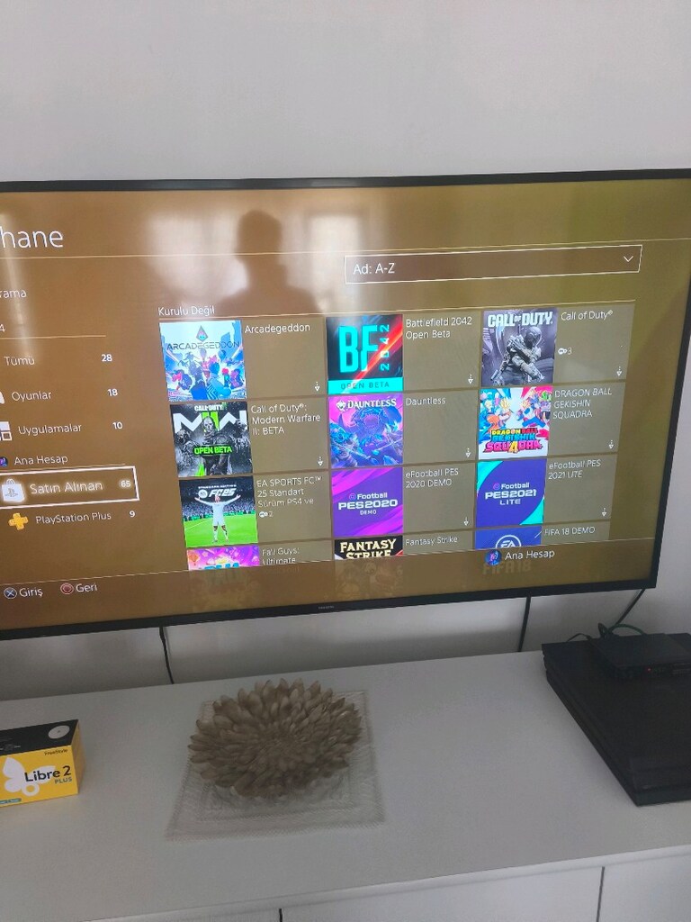 Temiz Kullanılmış PS4 Pro Dev Paket - 8