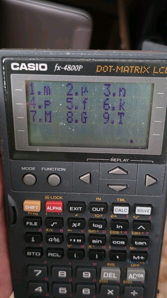 Casio Fx-4800p programlanabilir hesap makinesi - 6