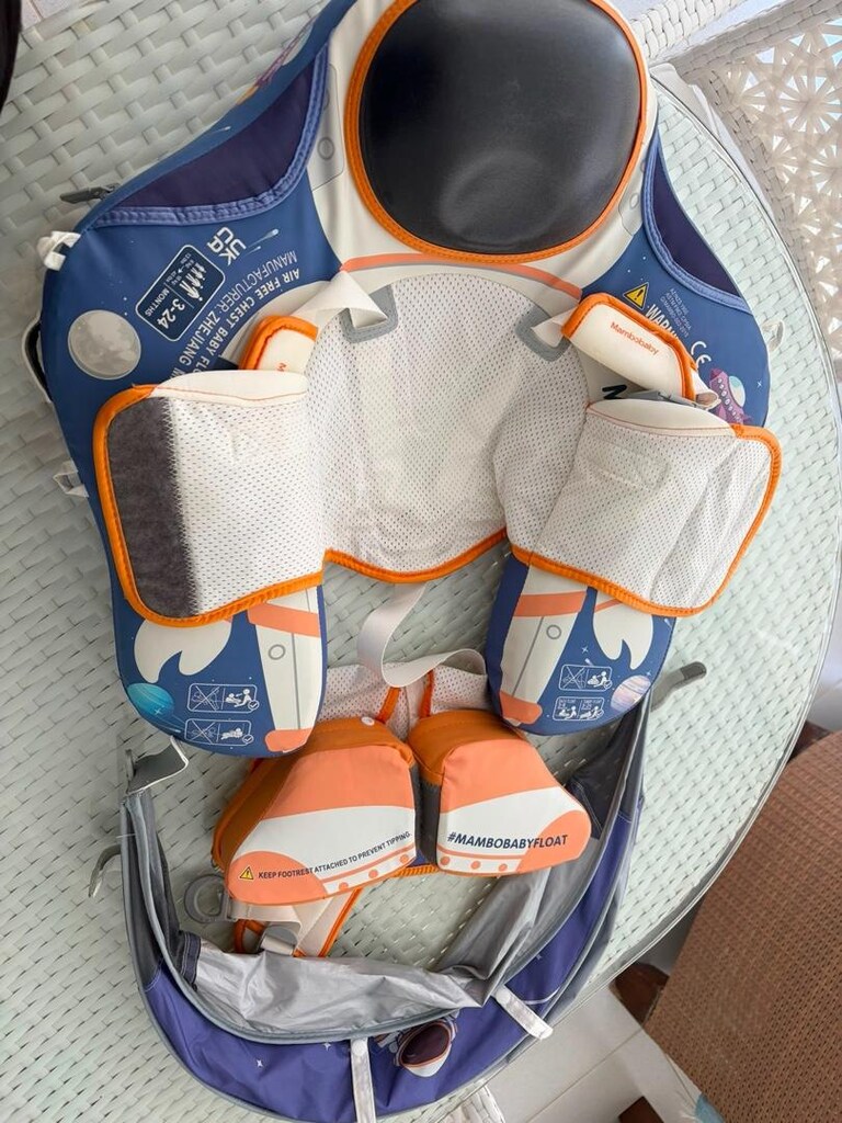 Mambobaby Astronot Bebek Yüzme Simidi - 3