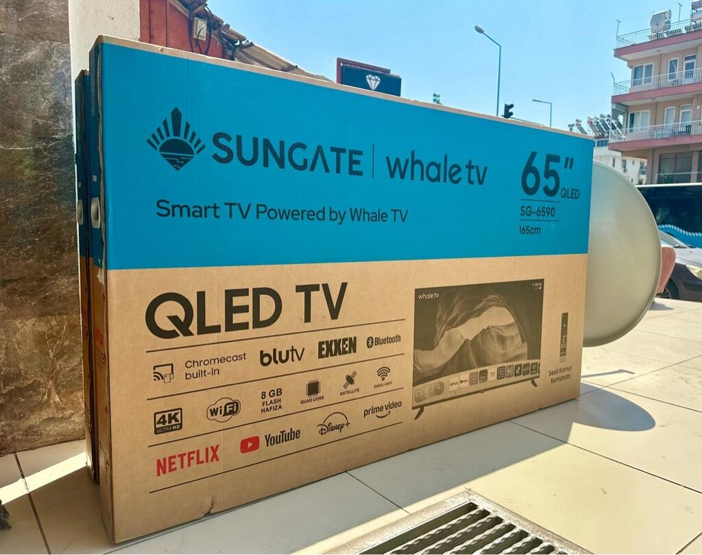 KANPANYA-SUNGATE 165 EKRAN 4K ANDROİD LED TV-SIFIR - 3