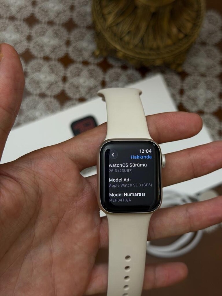 Apple Watch Se 3 GPS 40mm 20 AY GARANTİLİ Kutulu Faturalı - 3