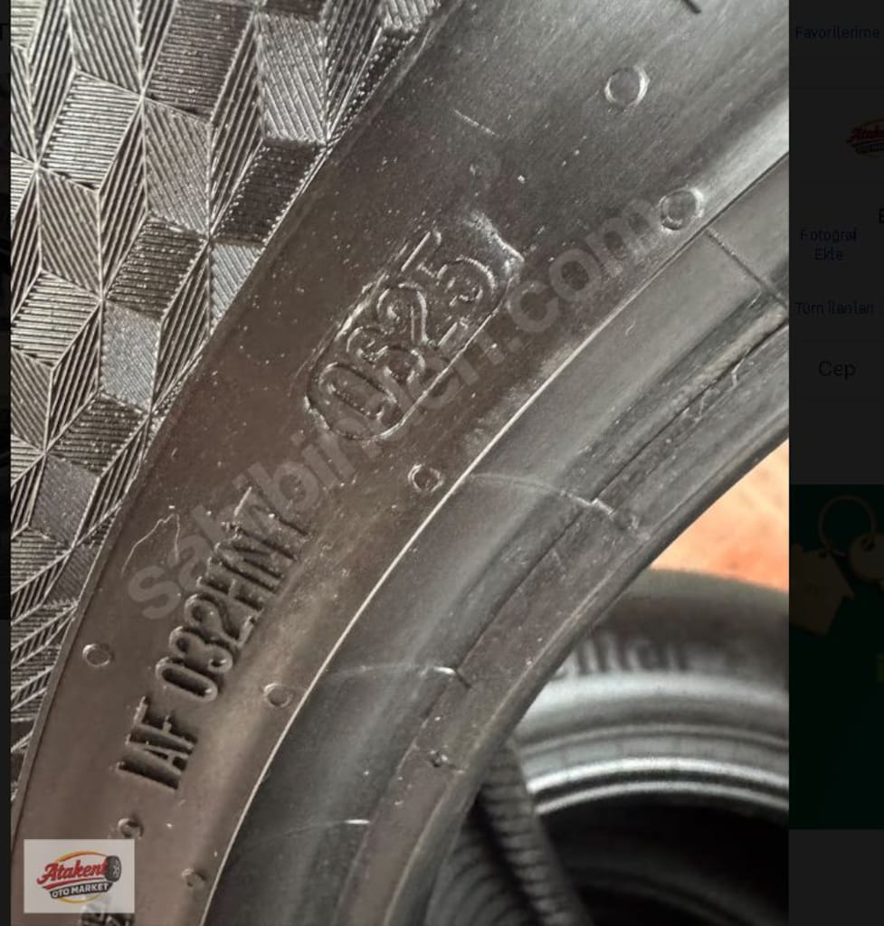 215/60/17 CONTINENTAL YAZLIK 25 DOT - 2
