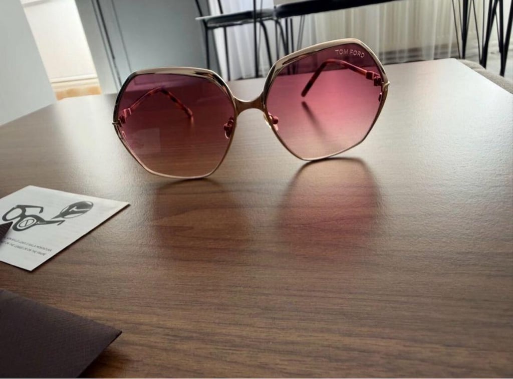 Tom Ford Orijinal Güneş Gözlüğü Geometrik Şekilli - 4
