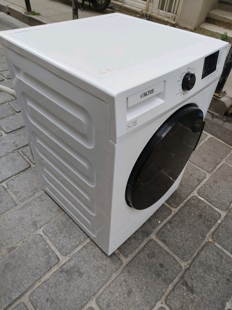 Dijital ekran 9 kilogram inverter motor Altus çamaşır makinesi origina - 7