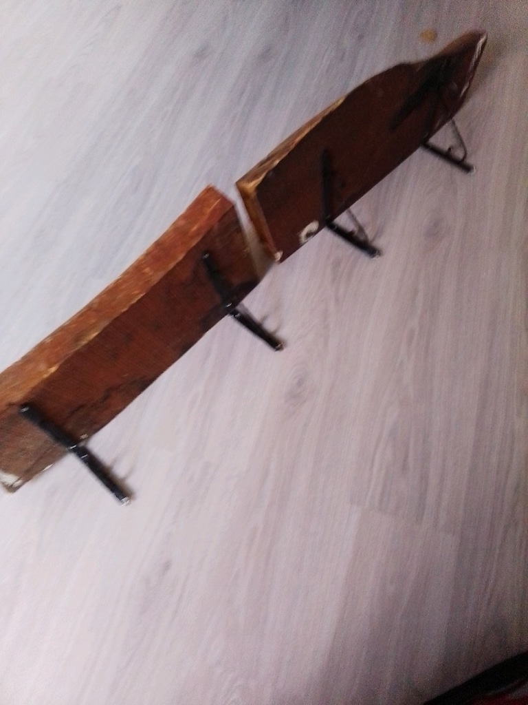 2 adet kütük duvar rafi - 3