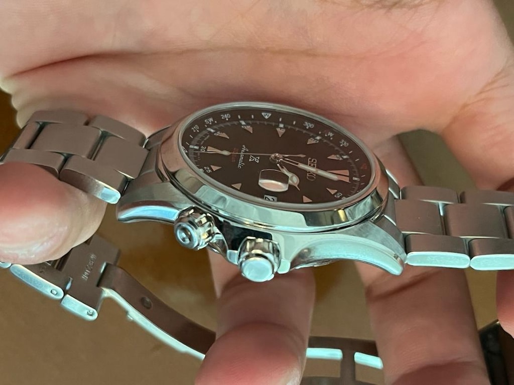 Seiko alpinist prospex SPB117J saat otomatik SPB117J1 explorer - 7