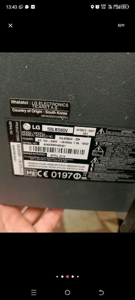 LG Akıllı Tv 127 Ekran Nakliye, Kurulum, Garanti Var - 8