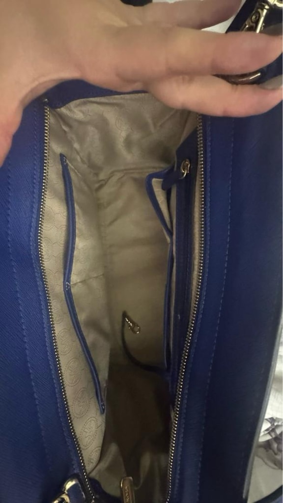 Lacivert Michael Kors Orjinal Çanta - 3