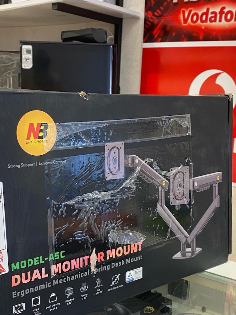 NİTRO BİLİŞİM’DEN NB A5C ÇİFT MONİTÖR KOLU! - 2