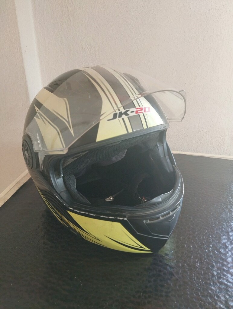 JK 20 MARKA ÇENEDEN AÇILIR VİZÖRLU KASK - 2
