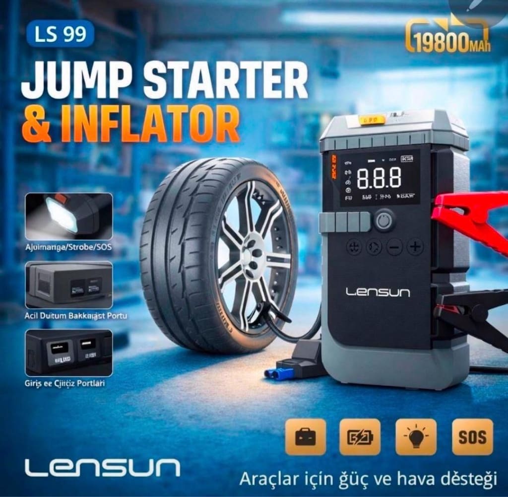 19800 MAH AKÜ TAKVİYE CİHAZI LS99 (SIFIR) - 3