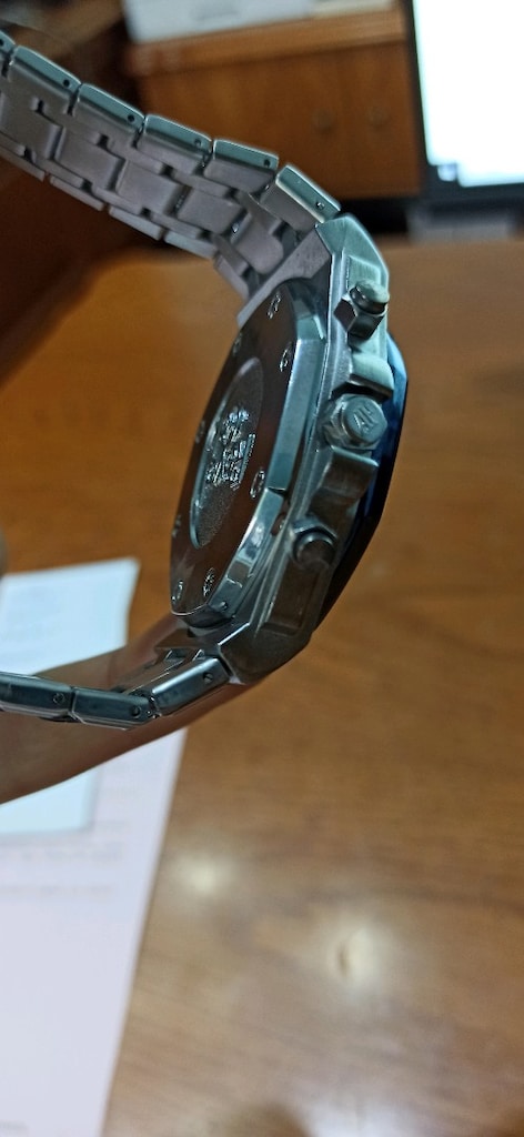 Audemars Piguet fonksiyonlu pilli kol saati - 7
