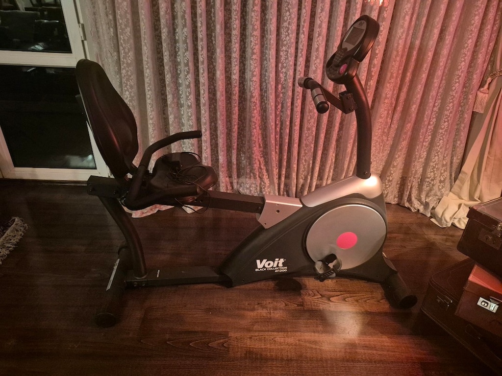 Voit At-200 Black Coll Yatay Bisiklet Fitness