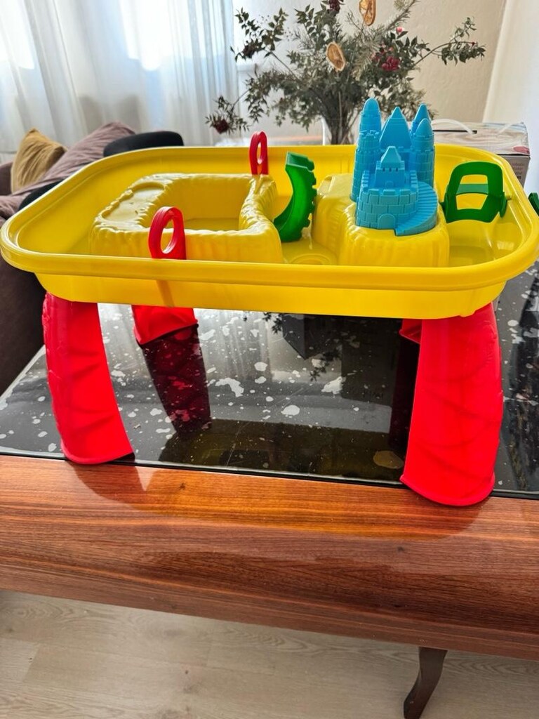 plastik çocuk kum ve su oyun havuzu - 2