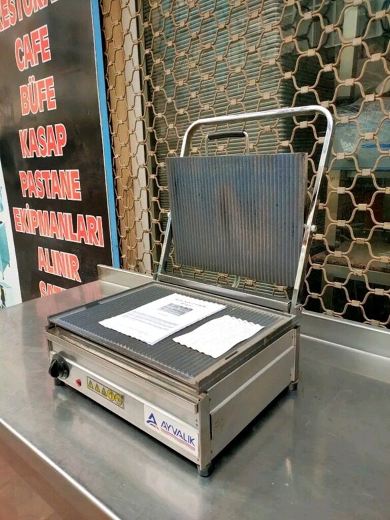ayvalık marka 12 dilimlik tost makinesi ızgara köfte sandviç makinası - 2