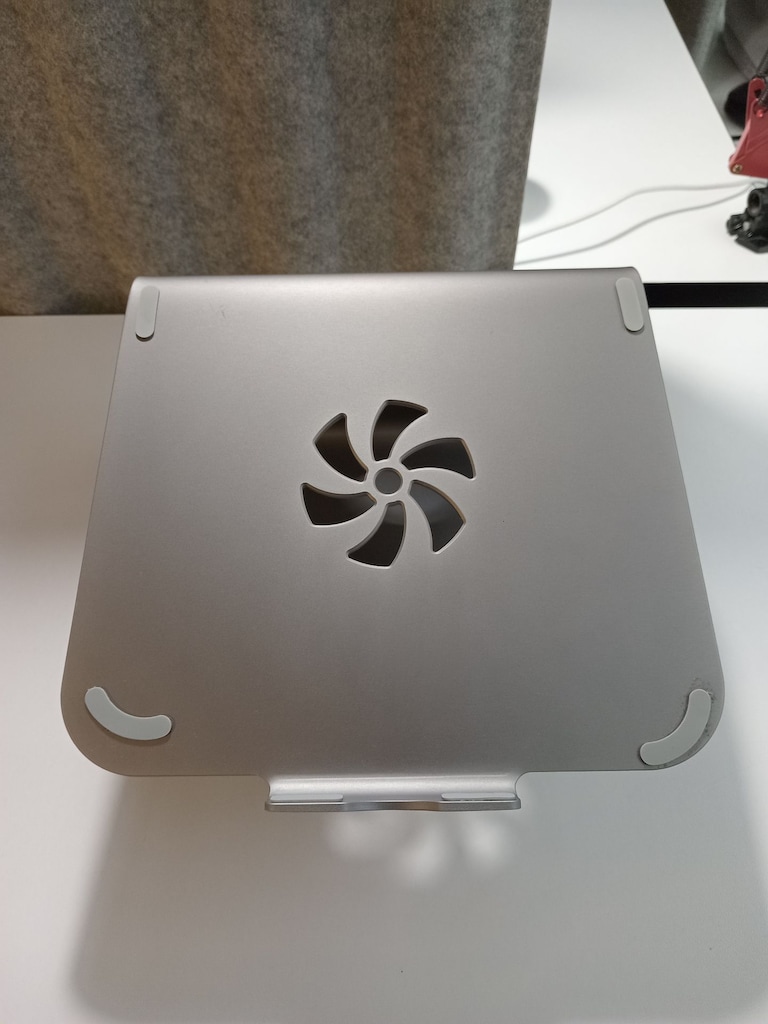 Alüminyum Laptop Standı - Gümüş - 2