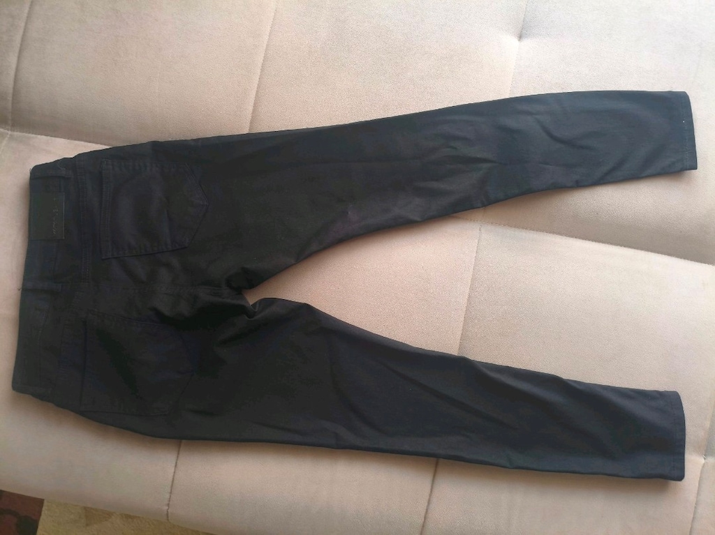 Koton siyah kot. W:30 L:30 beden. Justin model. süper skinny fır. dar - 2
