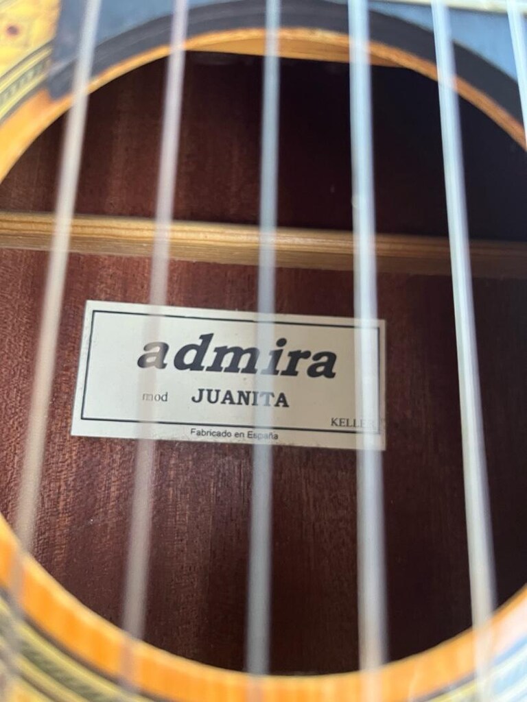 Admira Juanita Klasik GitarBoss marka tuner & metronom , yedek telleri - 9