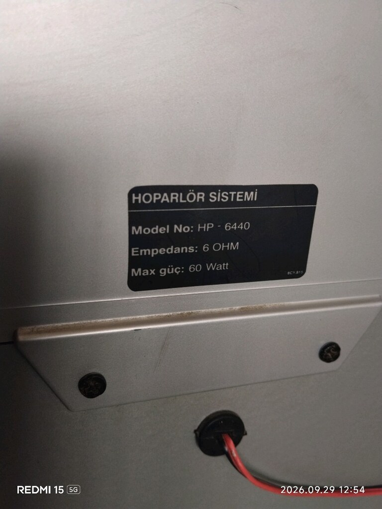 Beko hoparlör - 6