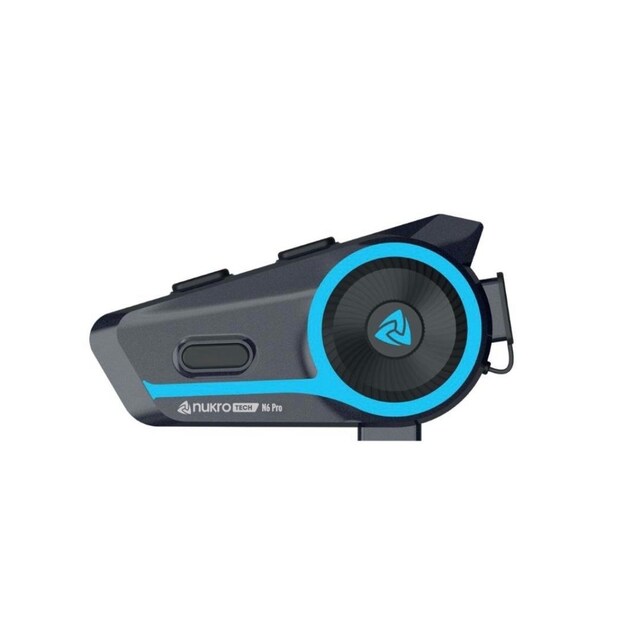 NUKROTECH N6 PRO - MESH ve SESLİ KOMUT BLUETOOTH İNTERCOM SETİ