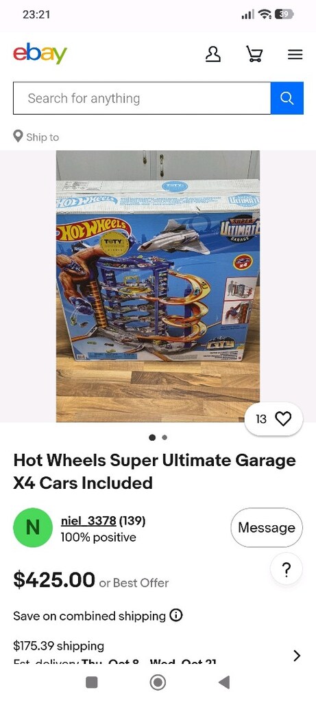 Hot Wheels FML03 Hot Wheels Ultimate Garaj Dev Kule - 7