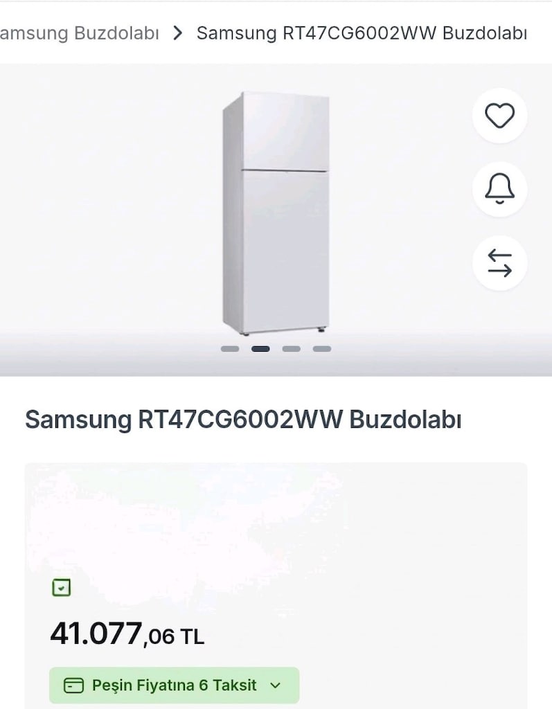Samsung RT47CG6002WW No Frost Buzdolabı - Sıfırdan Farksız - 7