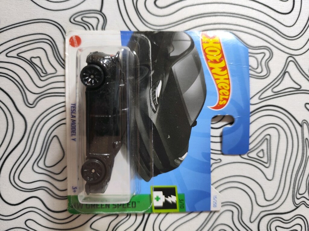 Hot Wheels Tesla Model Y Siyah Oyuncak - 3