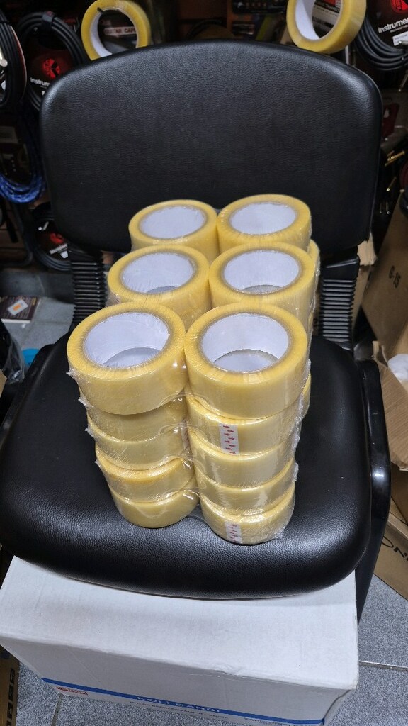 6 lı koli bandı 100mt kaliteli şeffaf - 2